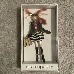 RARE Bloomingdale’s Shopper Girl Ornament